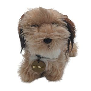 Vintage Dakin 7" Plush Benji Stuffed Animal Toy Dog Mini Adorable Gift Child Fav